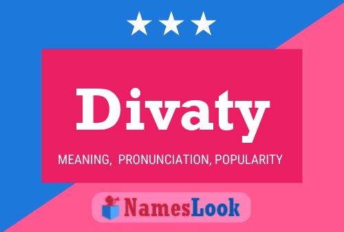 Divaty Name Poster