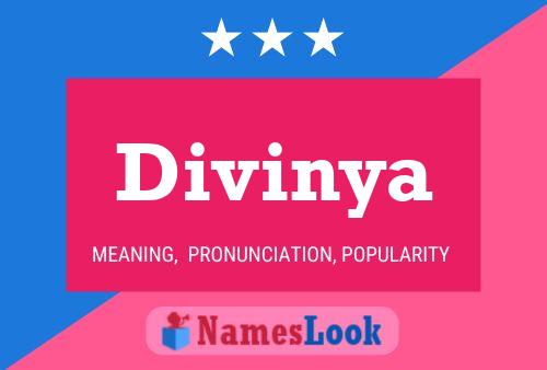 Divinya Name Poster