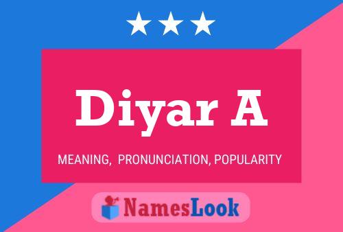 Diyar A Name Poster