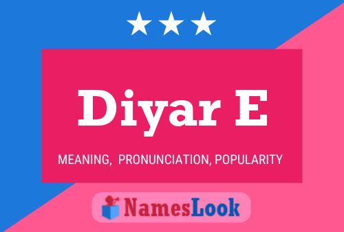 Diyar E Name Poster