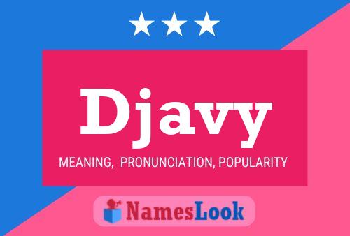 Djavy Name Poster