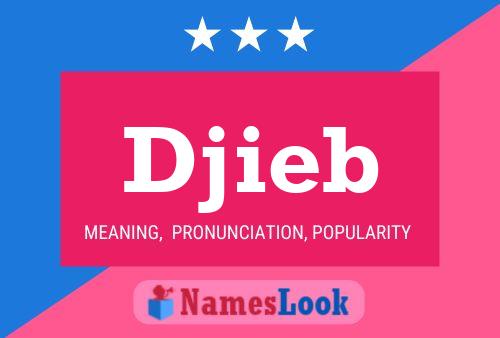 Djieb Name Poster