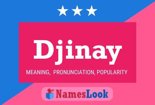 Djinay Name Poster