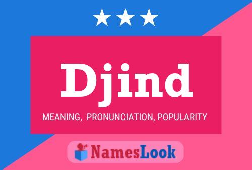 Djind Name Poster