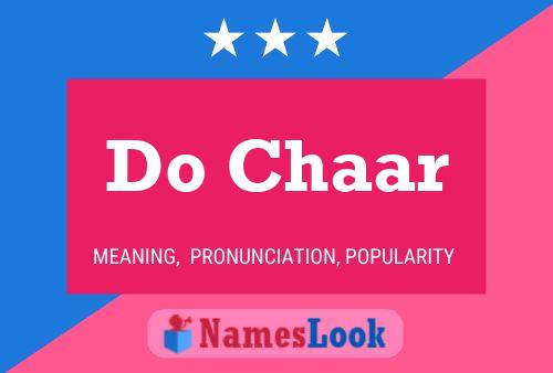 Do Chaar Name Poster