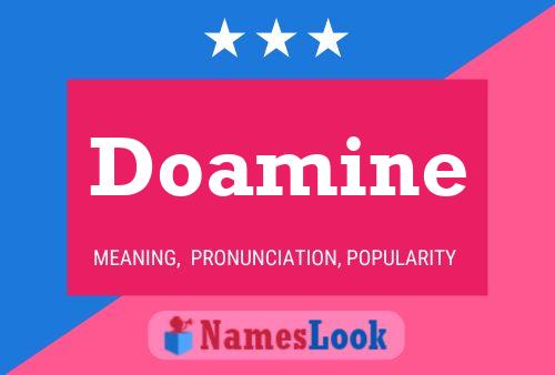 Doamine Name Poster