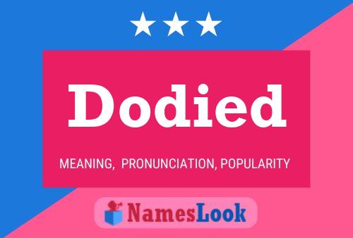 Dodied Name Poster