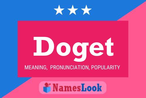 Doget Name Poster