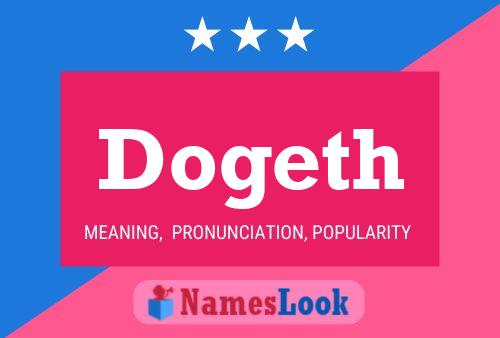 Dogeth Name Poster