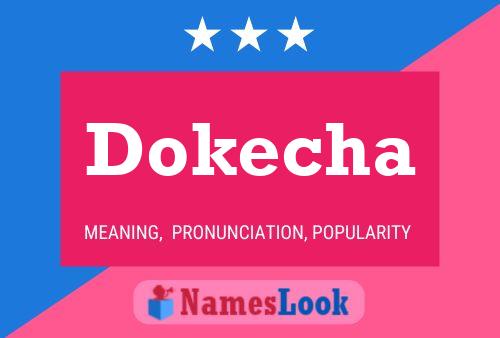 Dokecha Name Poster