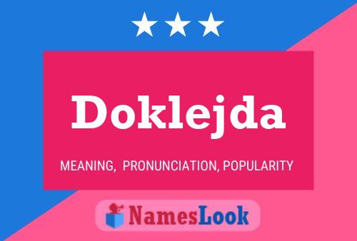 Doklejda Name Poster