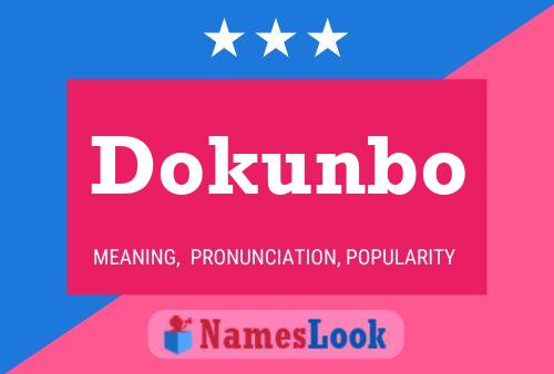 Dokunbo Name Poster