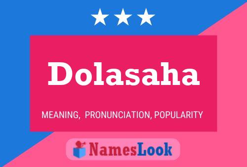 Dolasaha Name Poster