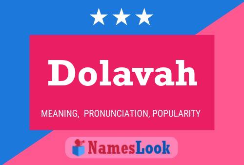 Dolavah Name Poster