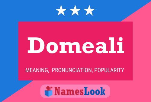 Domeali Name Poster