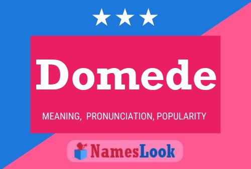 Domede Name Poster