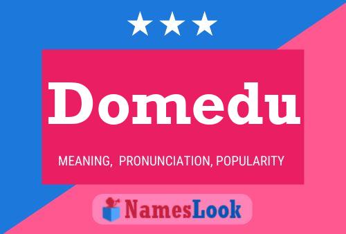 Domedu Name Poster