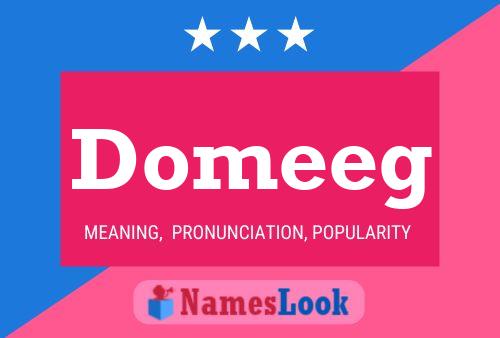 Domeeg Name Poster