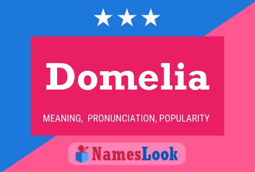 Domelia Name Poster