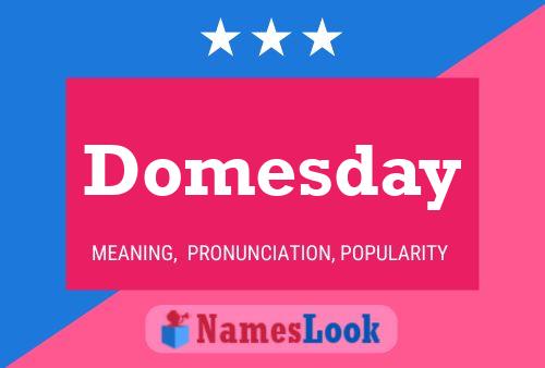 Domesday Name Poster