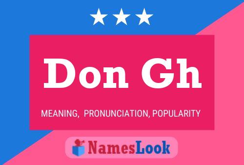 Don Gh Name Poster