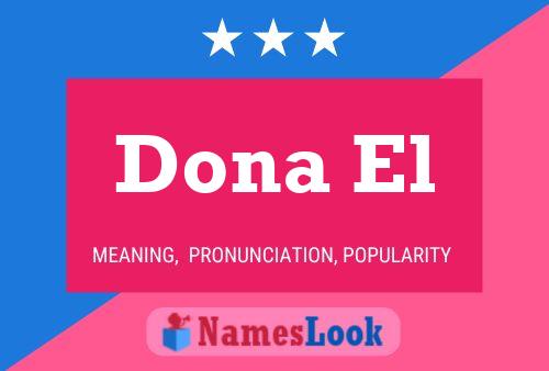 Dona El Name Poster