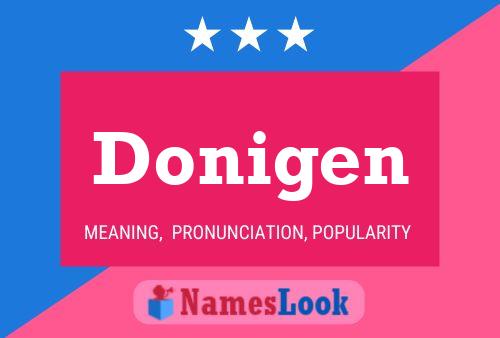 Donigen Name Poster