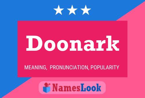 Doonark Name Poster