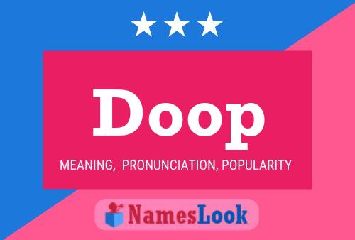 Doop Name Poster