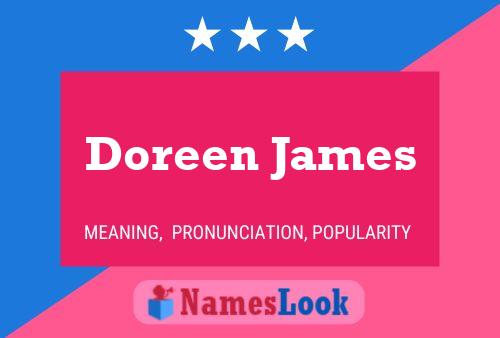 Doreen James Name Poster