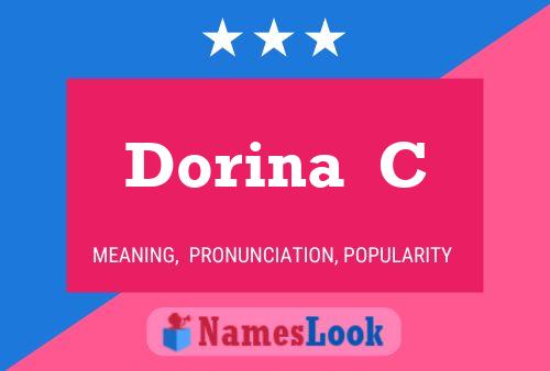 Dorina  C Name Poster