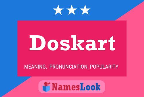 Doskart Name Poster