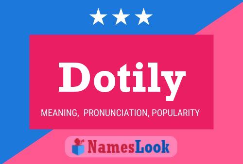 Dotily Name Poster