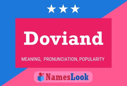 Doviand Name Poster