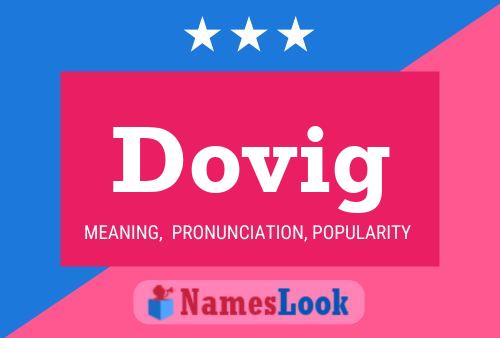 Dovig Name Poster