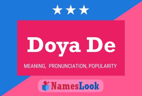 Doya De Name Poster