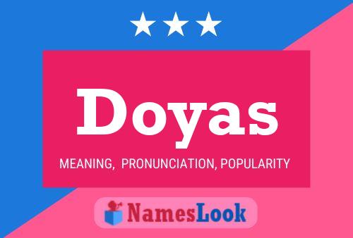 Doyas Name Poster