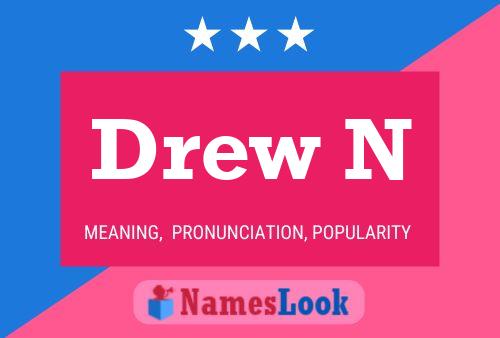 Drew N Name Poster