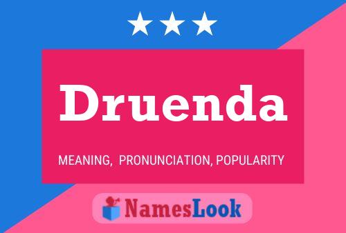 Druenda Name Poster