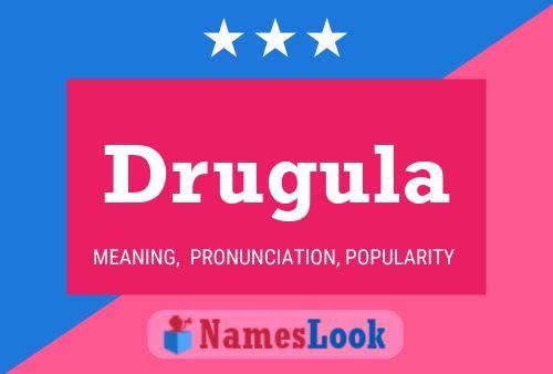 Drugula Name Poster