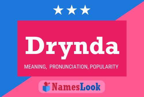 Drynda Name Poster