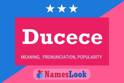 Ducece Name Poster