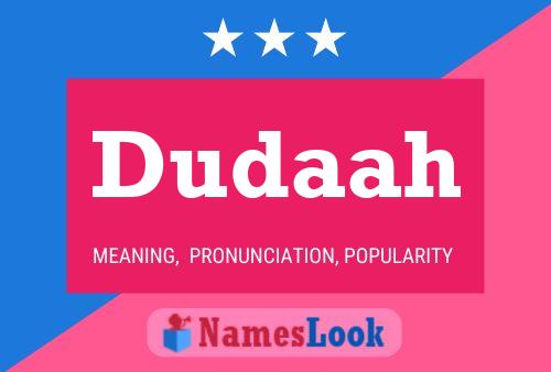 Dudaah Name Poster