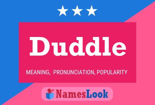 Duddle Name Poster