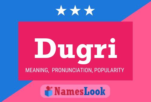 Dugri Name Poster