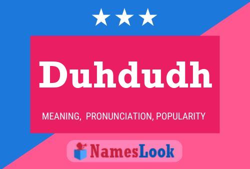 Duhdudh Name Poster