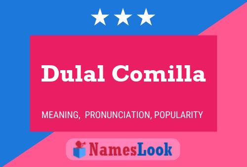 Dulal Comilla Name Poster