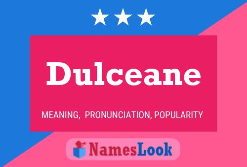 Dulceane Name Poster