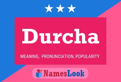 Durcha Name Poster