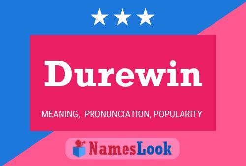 Durewin Name Poster